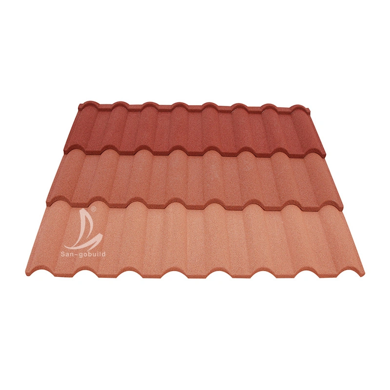 Greenhouse Roof Materials Tiles Making Machine Stone Coated Metal Roof Tile