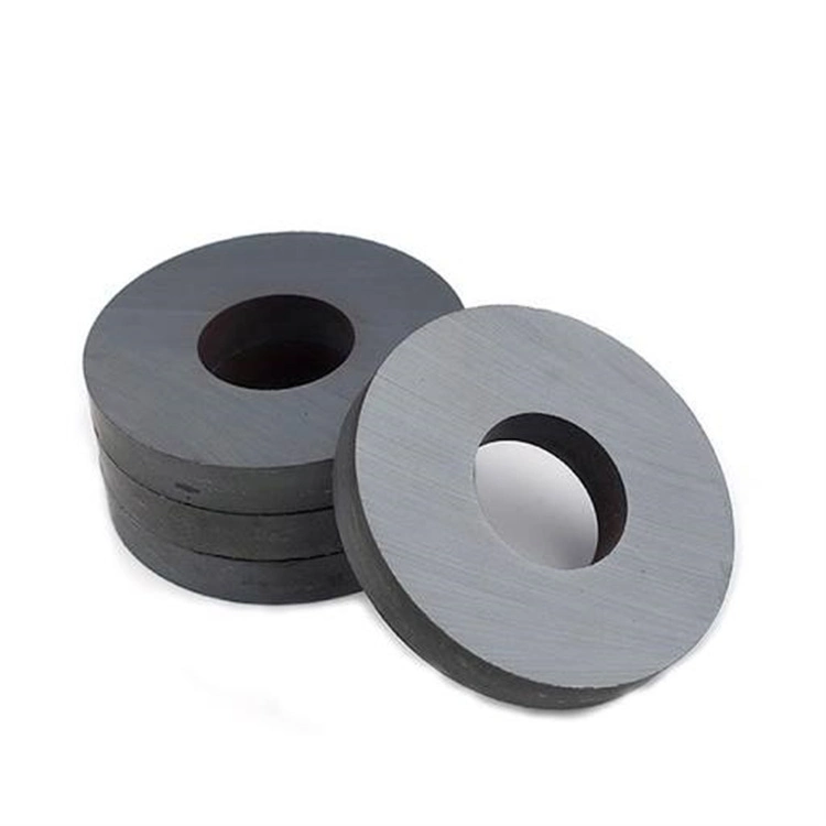 Aplicação industrial Y35 Arco Permanente bloco Ceramic anel magnético Ferrite Para altifalantes