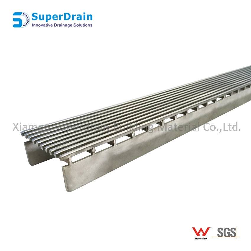 Stainless Steel 304 316 Gully Water Cover Linear Ditch Drain