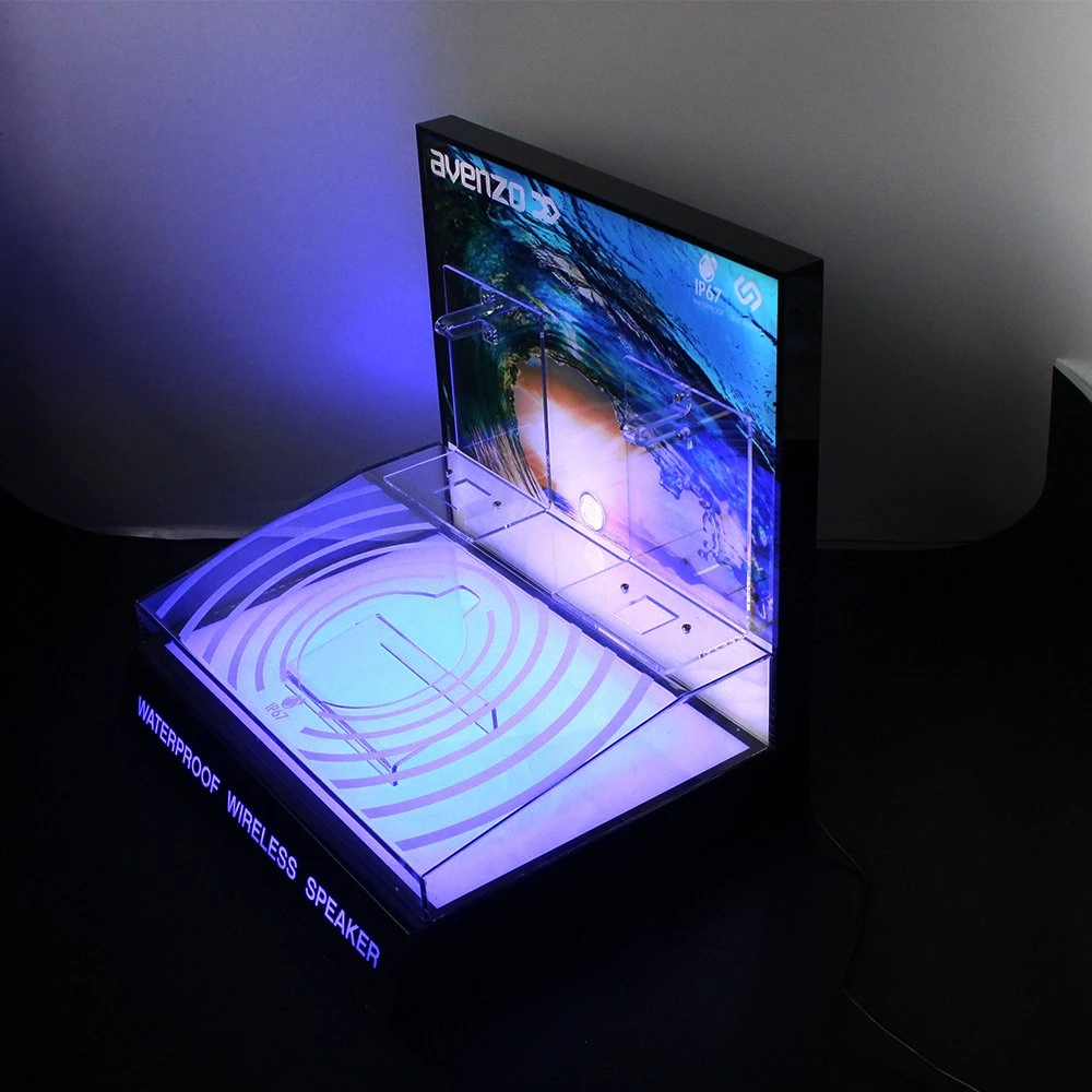 Sz Qcy Acrylic Bluetooth Audio Display Stand