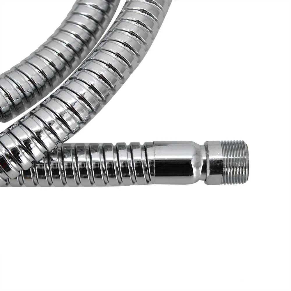 14X1500mm Explosion-Proof and Leak-Proof Stainless Steel Bathroom Shower Hose Kitchen Special Pipe