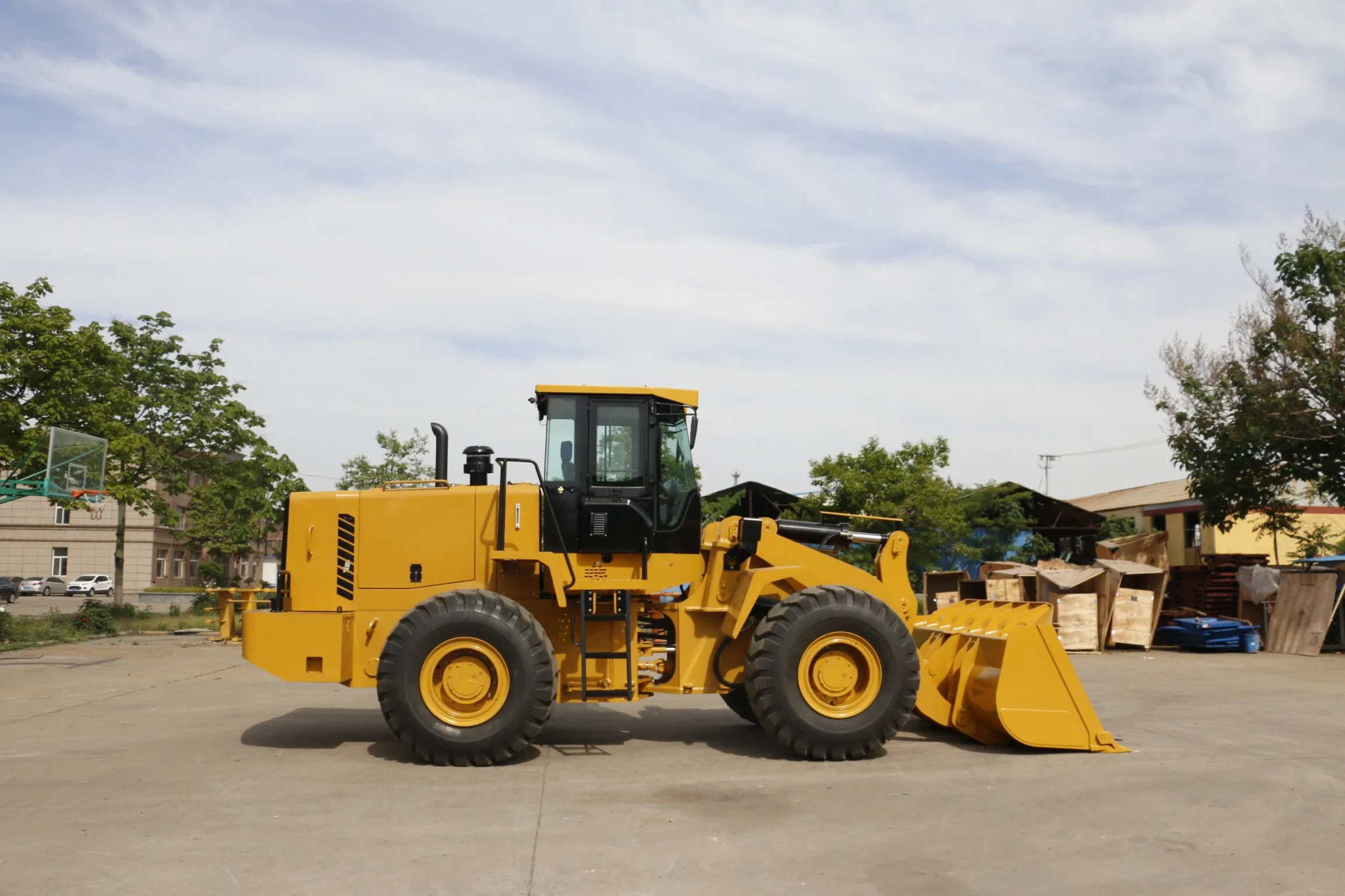 Luqing 5 Ton 956 Capacity Wheel Loader 956 China Machinery Wheel Loaders