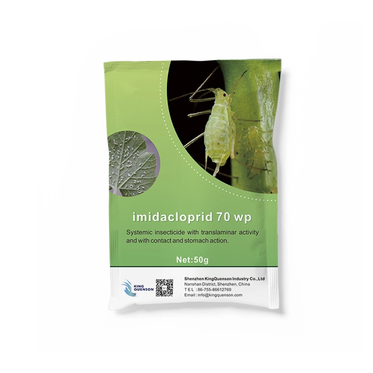 King Quenson Pestizid Insektizid Customized Label 98% Tc Imidacloprid 70% Wdg/Wp/Fs