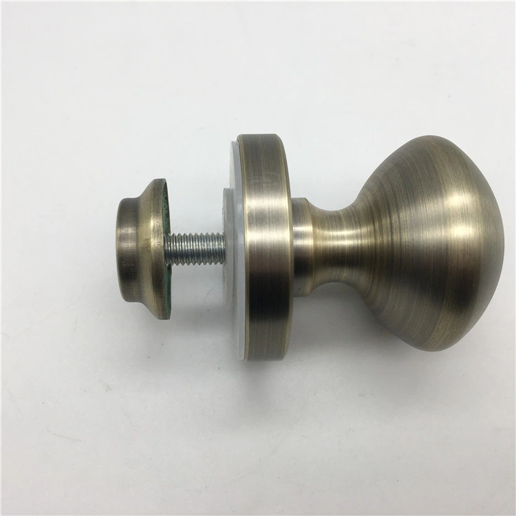 Single Aluminum Alloy Door Knob for Glass Door Wooden Door