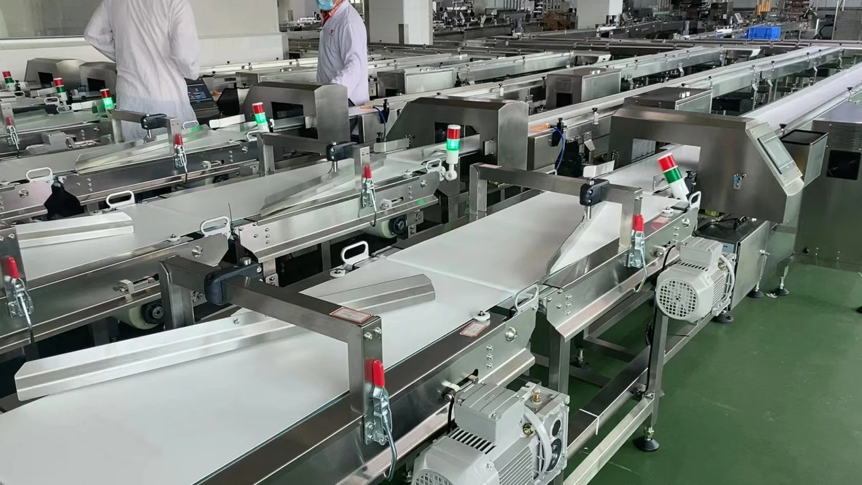 in Motion Industrial Checkweigher Conveyor Belt Scales