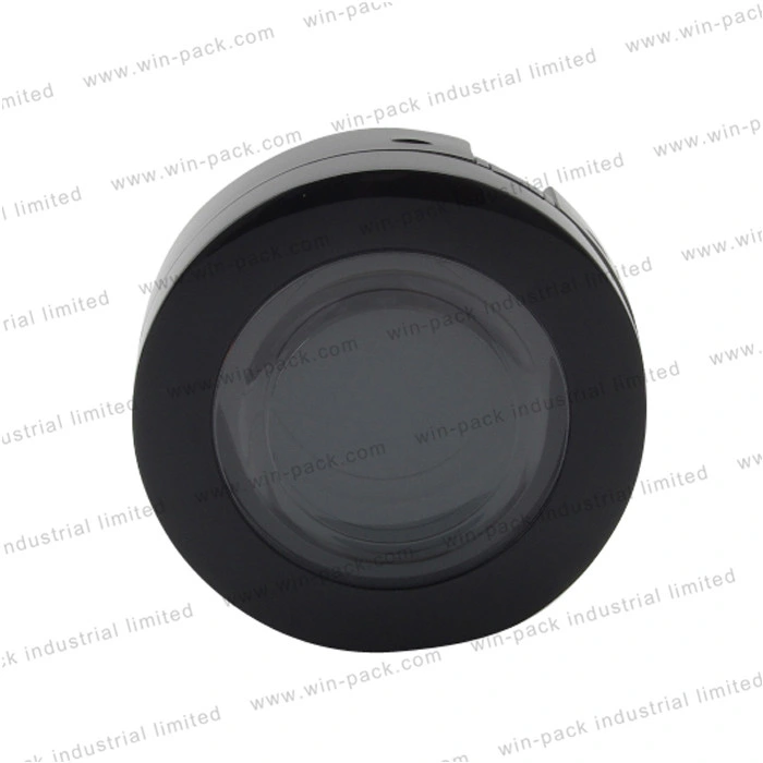 75 * 30mm 10g Runde Form Custom Matte Black leer Make-up Compact Fall für Hautpflege Kosmetik Verpackung Lippenstift