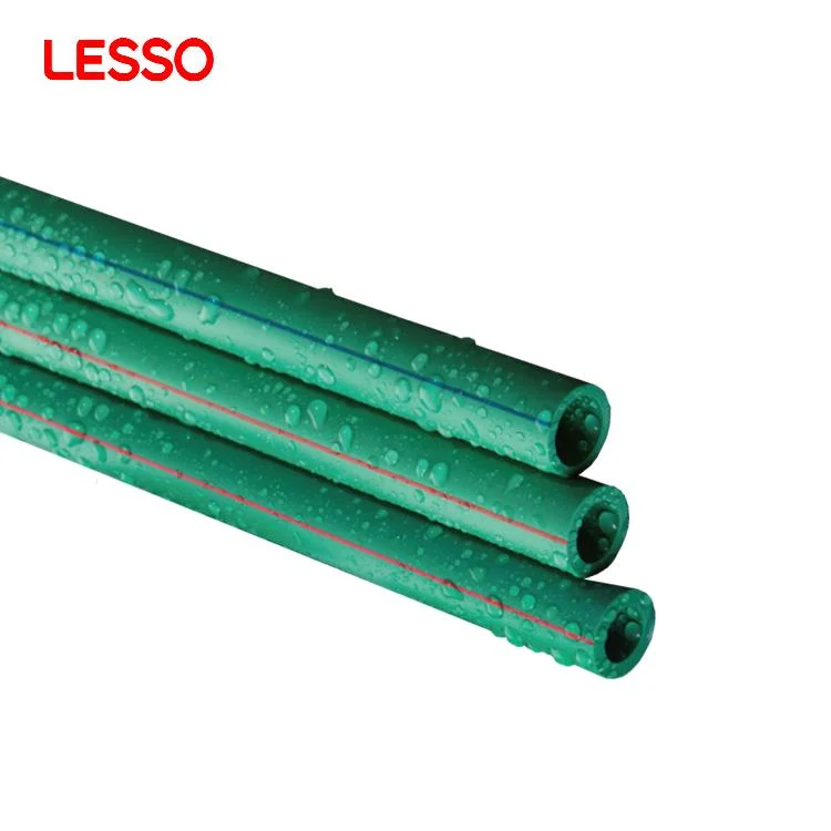 Lesso Grey Green Color Water Supply PPR Pipe