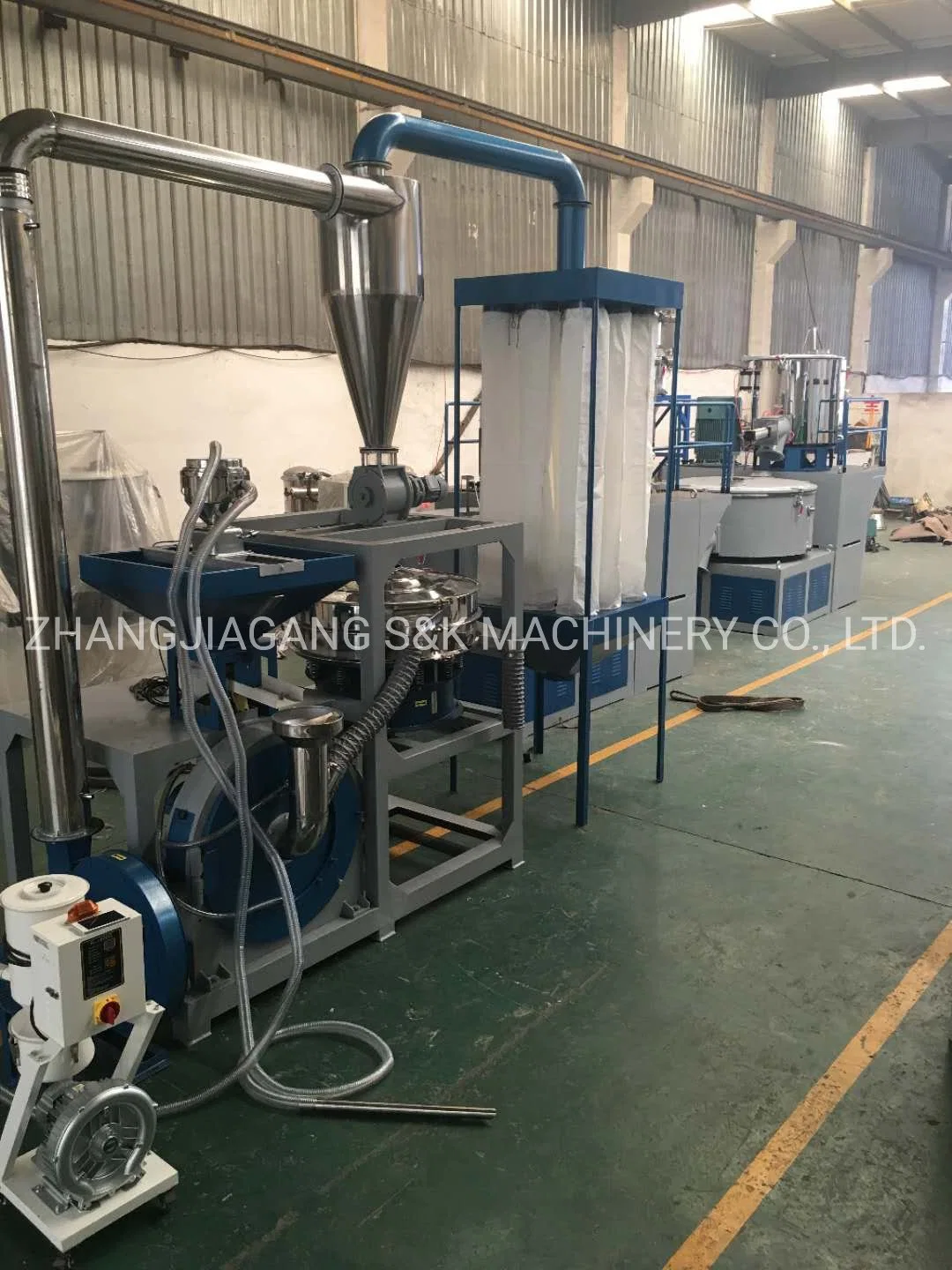 Plastic Pet Crusher Powder Miller Machine PP PE HDPE PVC Pellet Pipe Scrap Pulverizer Milling Machinery Supplier