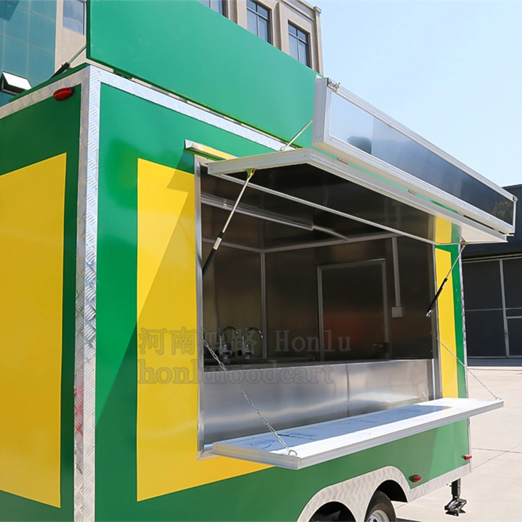 DOT Certification High quality/High cost performance  Mobile Coffee Trailer Custom Food Truck Supplies