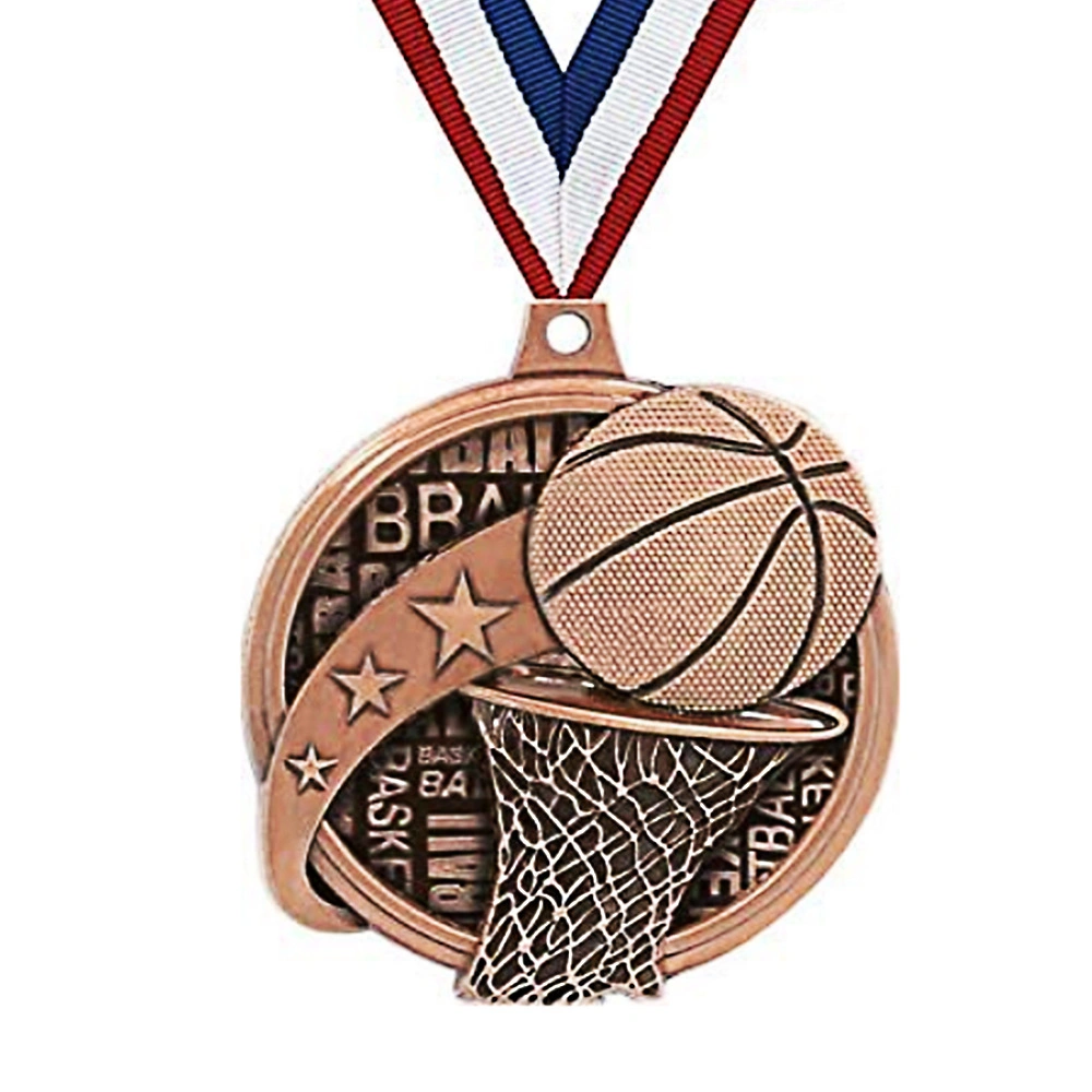 Precio de fábrica Medalla de Baloncesto de aleación de Metal personalizada para el Deporte Regalo de recuerdo