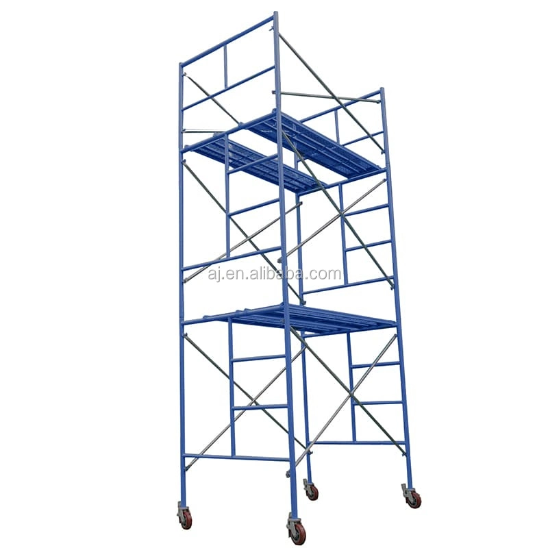 Construction Scaffolding Frames 1219X1700, 1930X1219mm, 1219X914mm Building Material Steel Fraework