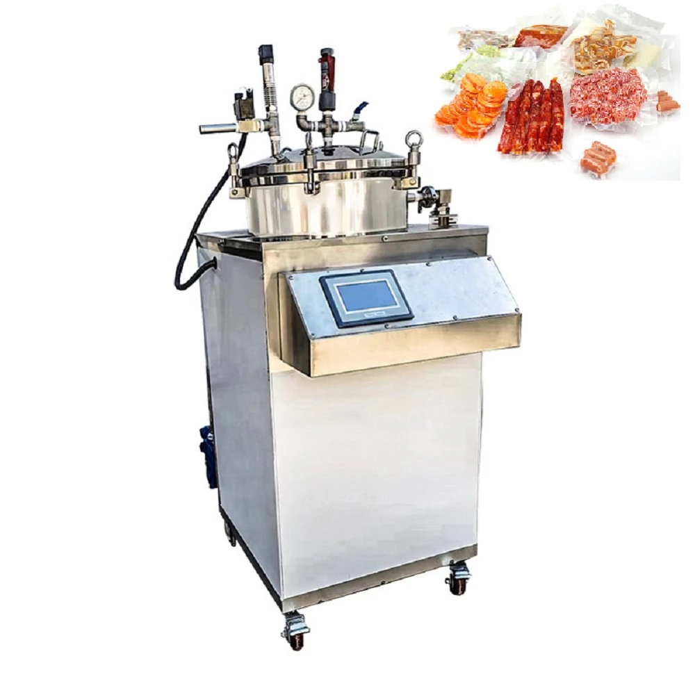 Портативный стерилизационный автомат для грибов Электрический паровая паровая пищевая промышленность Стерилизатор с цифровым дисплеем