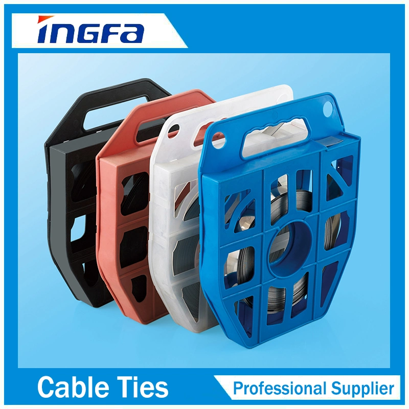 Metal Binding Strap Strapping Tape in Plastic Dispenser