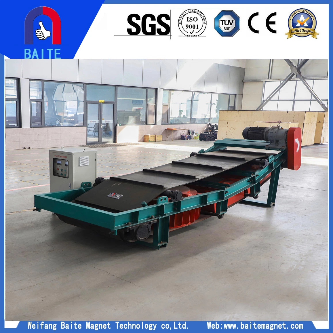 High Capacity Magnetic Ore Magnetic Separation Machine for Crushing Process