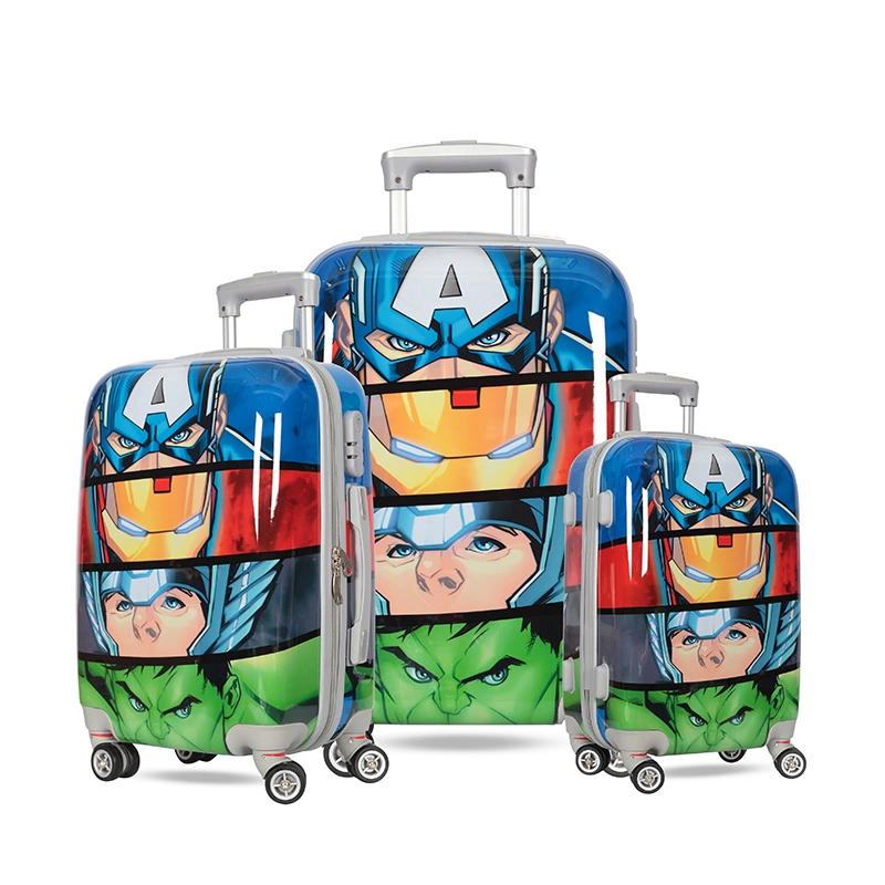 Nueva llegada OEM Service Cartoon Trolley viaje Trolley maletas para niños