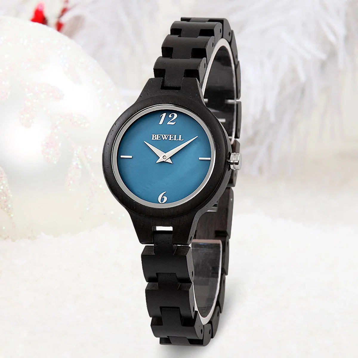 Meilleure vente beau style élégant en bois classique Watch montre à quartz montres pour les femmes d'usure de causalité Mesdames