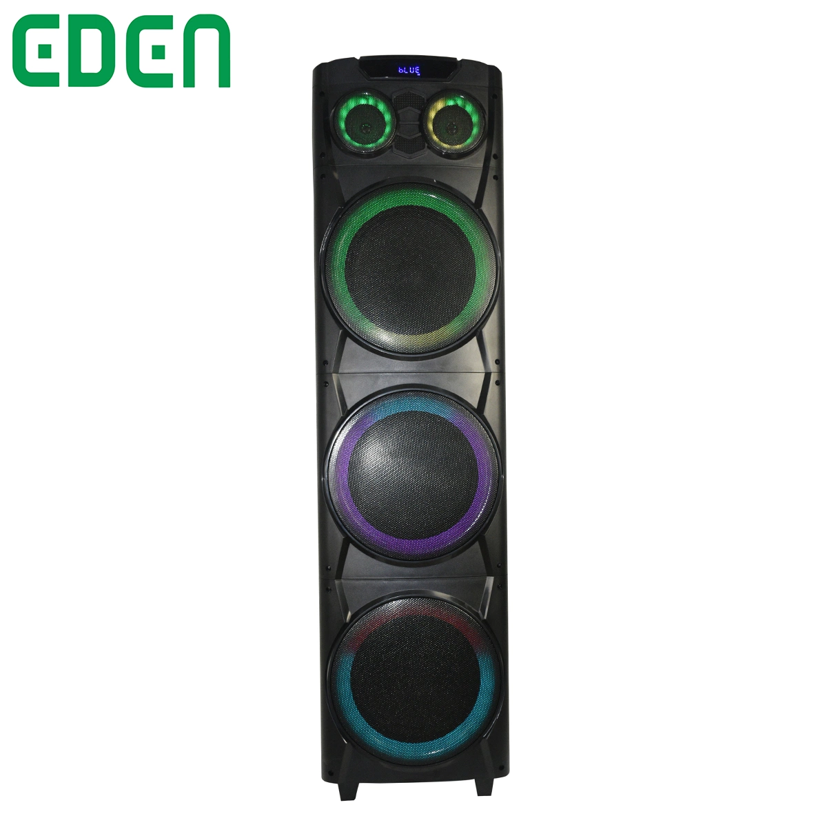 New Wholesale 3*10inch Wooden Box DJ Portable High Powerl Karaoke Wireless PA Party Active Loud Audio Speaker Sound Box