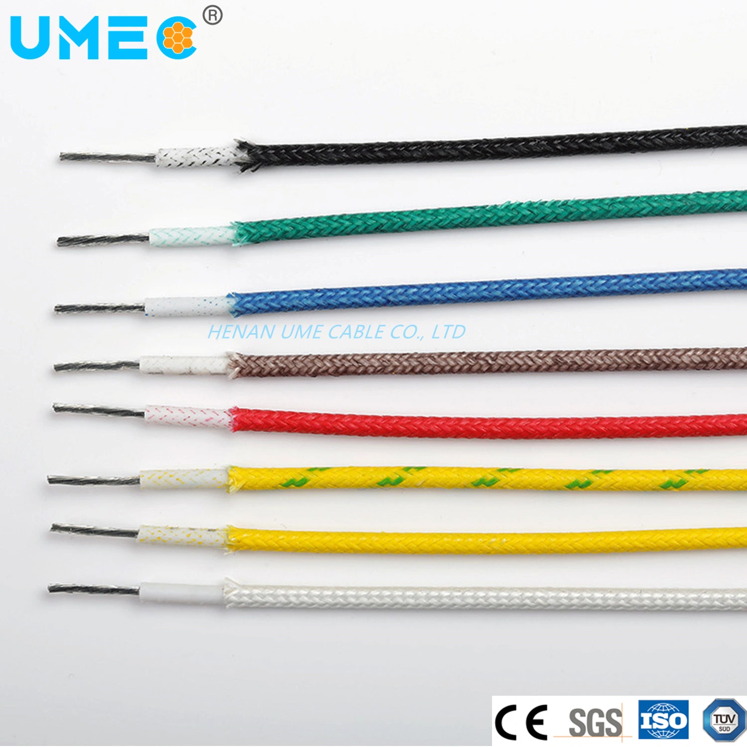 High Temperature Fibreglass Wire Silicone Fiberglass Wire Agrp Sif-Gl Sif