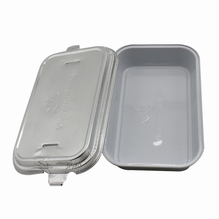 Customized Disposable Aluminum Foil Container with Lid