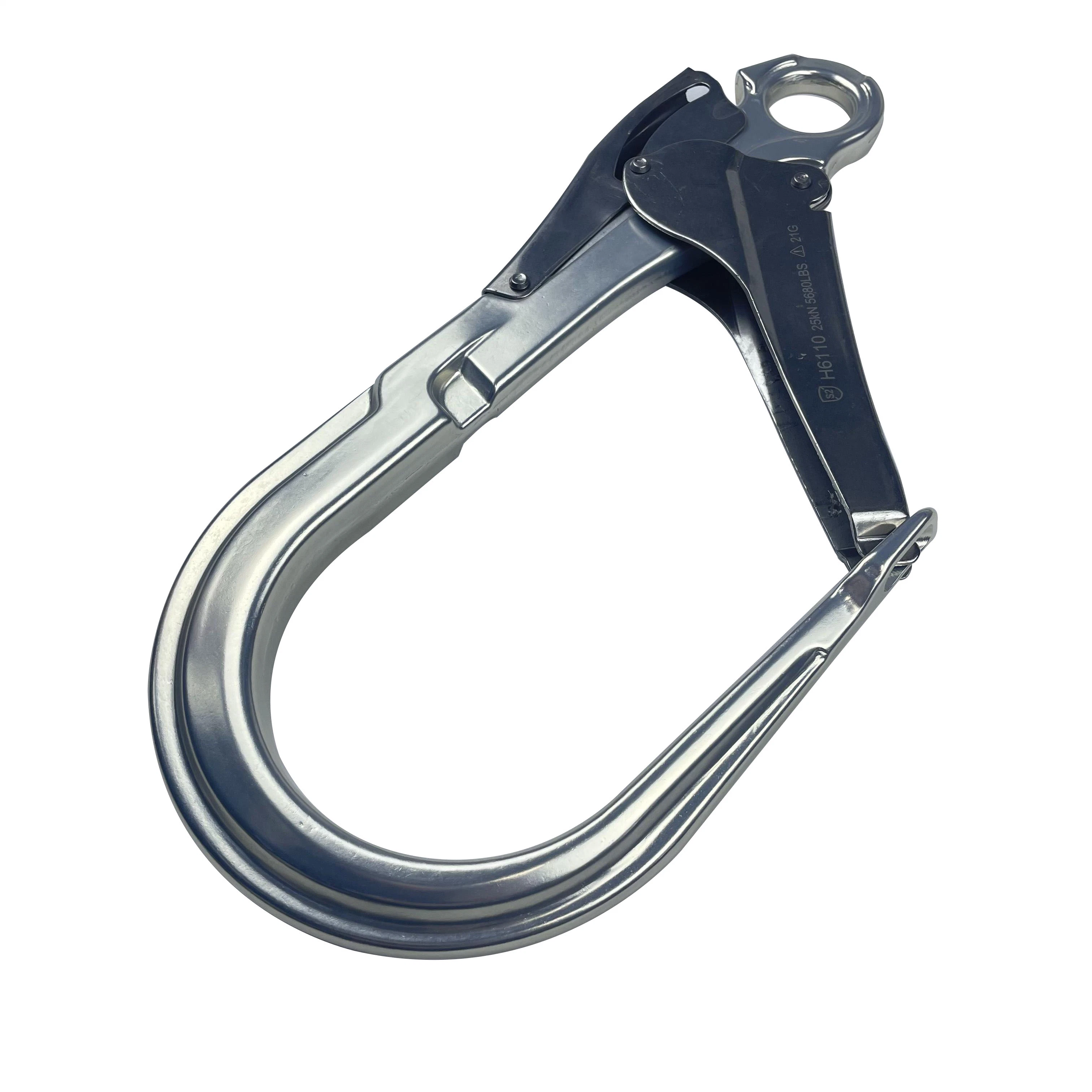 Super Large Aluminum Alloy High Strength Construction Safety Hook Rope Steel Hook