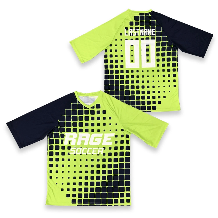 Futebol personalizadas Jersey Shirts Team Series Design uniforme futebol Sublimação Jersey