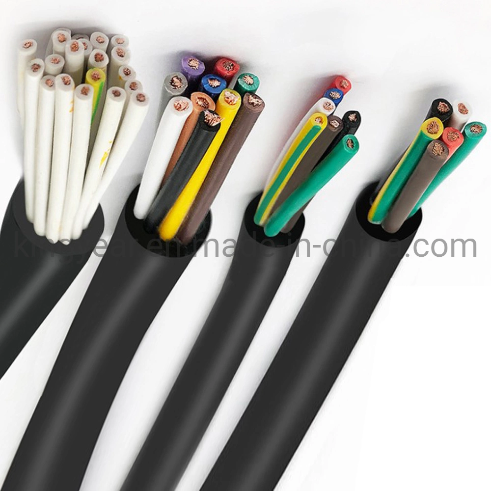 El cable de control 10 núcleos de 2,5 mm2 de 2,5 mm4 de 2,5 mm3