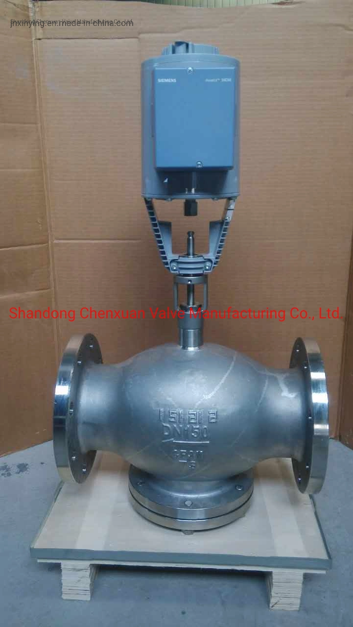 OEM/ODM Ductile Iron / Wcb Cast Steel / 316L Stainless Steel Manufacturing Electric Control Valve