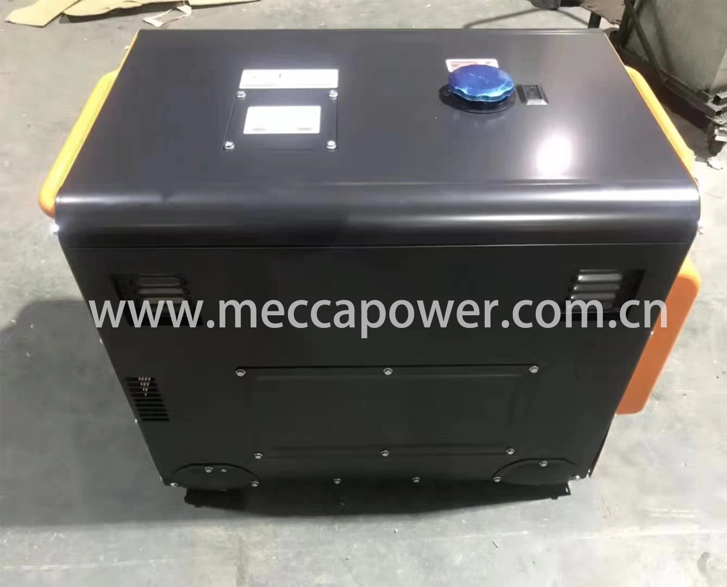 Small 10kw Single Cylinder Solar System Silent Diesel Power Generator