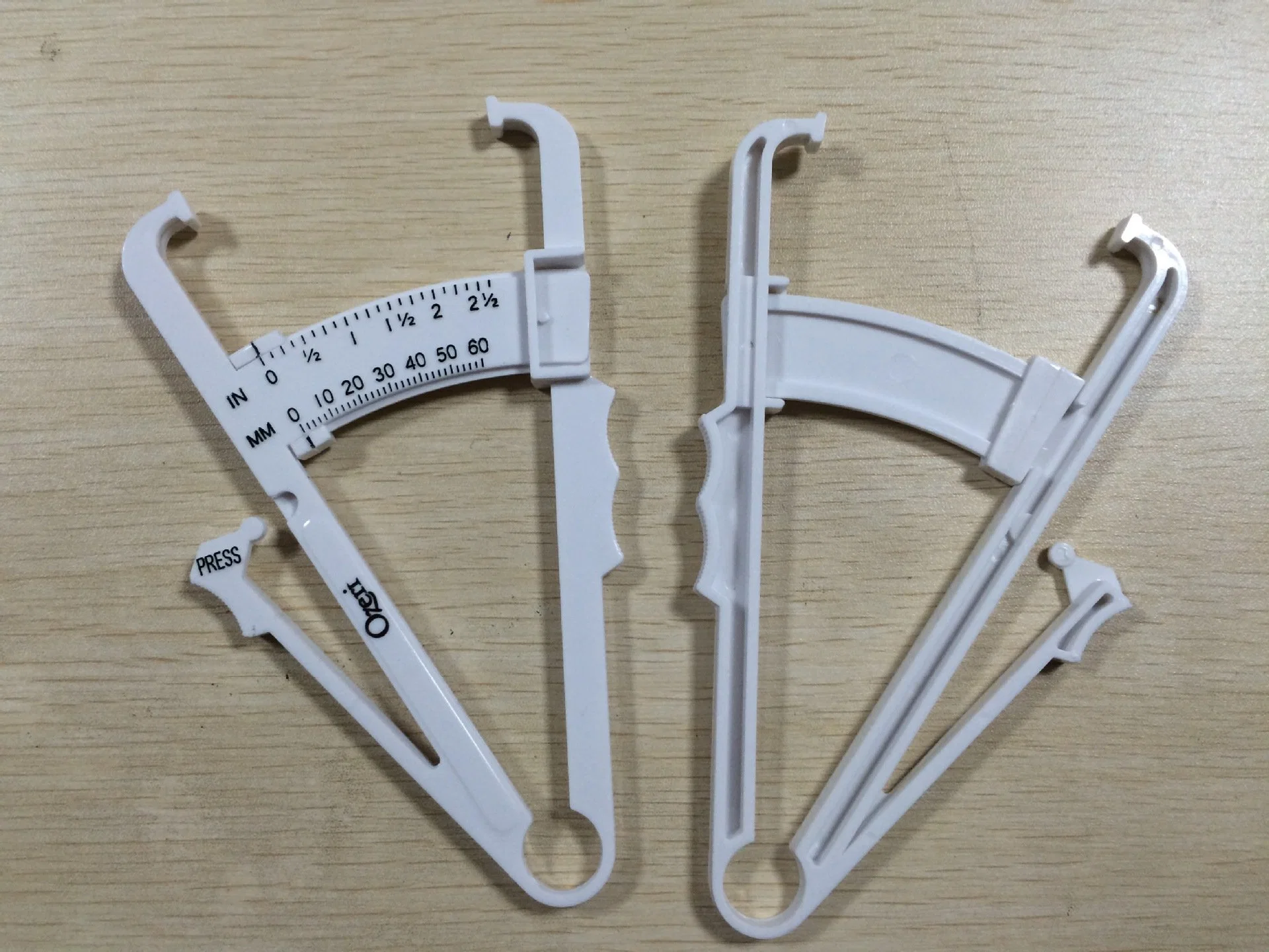 Body Fat Caliper Fat Measure Clipper for Accurately Measuring Caliper Tool for Body Fat skinfold Calipers Measurement Device