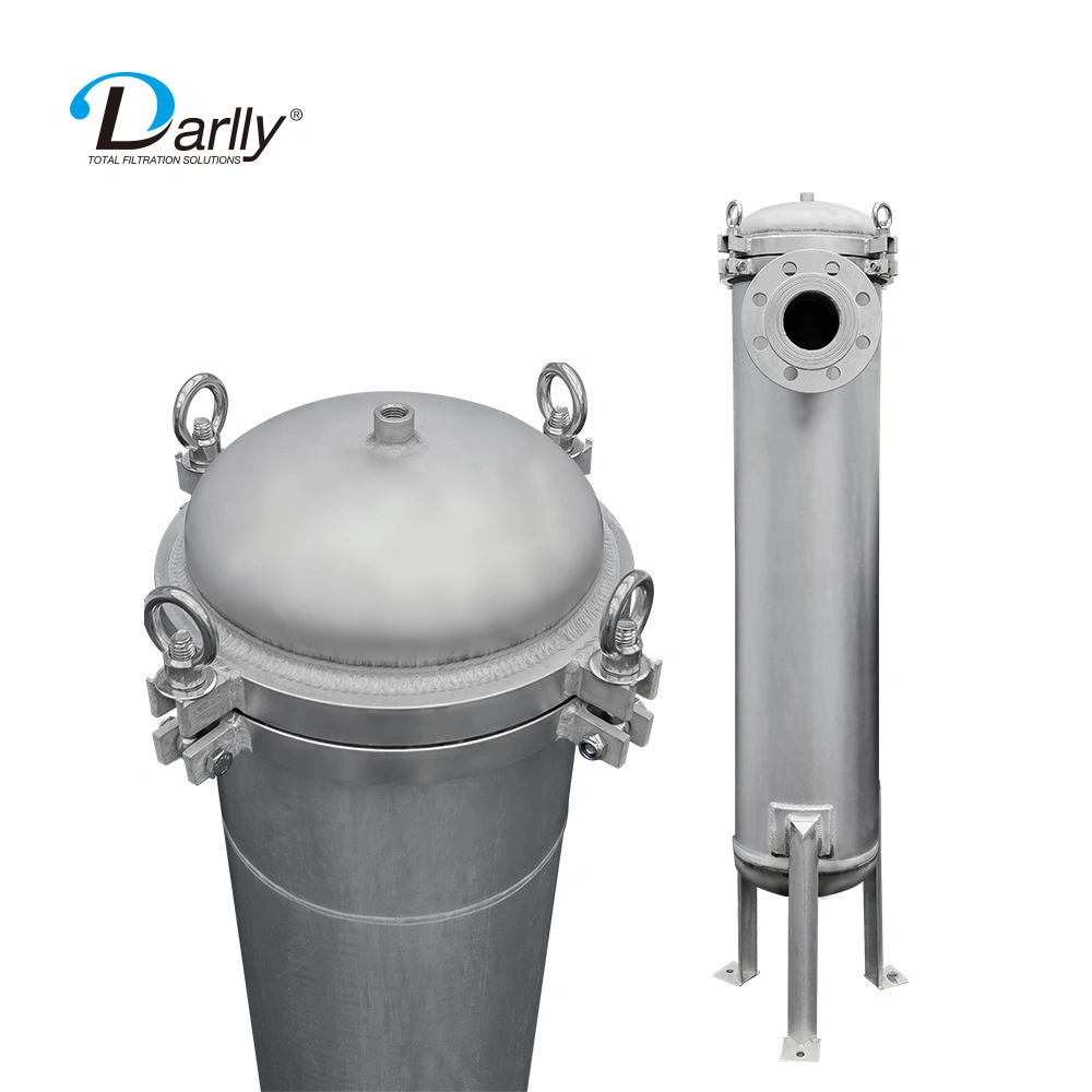 Bag Filter Housings for Liquid Filtration 304/316L Ss Sanitary Style for Industrial Water Treatment