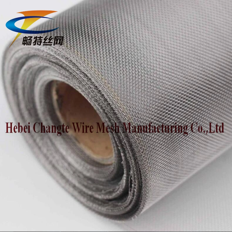 Air Vents Stainless Steel Woven Wire Mesh 12X12 Mesh 1.3 - 1.8 mm Aperture