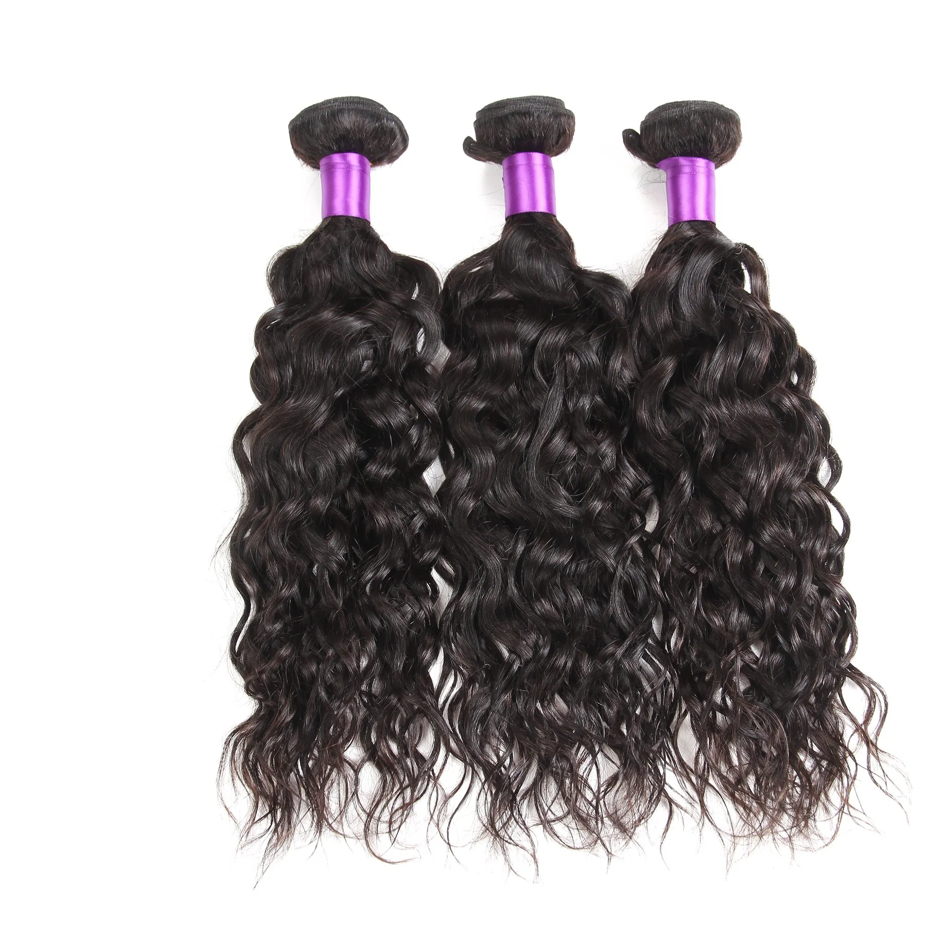 Kbeth Kinky Curly Hair Extension for Black Women Boy Friend Gift 100% Human Hair Original Factory Ear to Ear Human Hair Extension with 13*4 Lace Closure