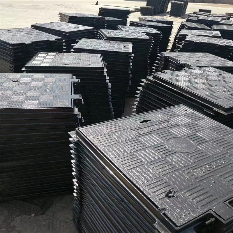 The Drawings Can Be Customized of Ductile Iron Grate Manhole Cover