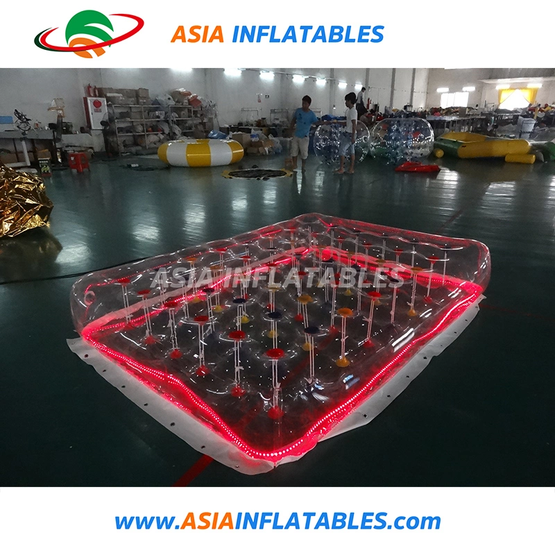 Anti-UV 0.9mm PVC Tarpaulin Inflatable Floating Island Raft