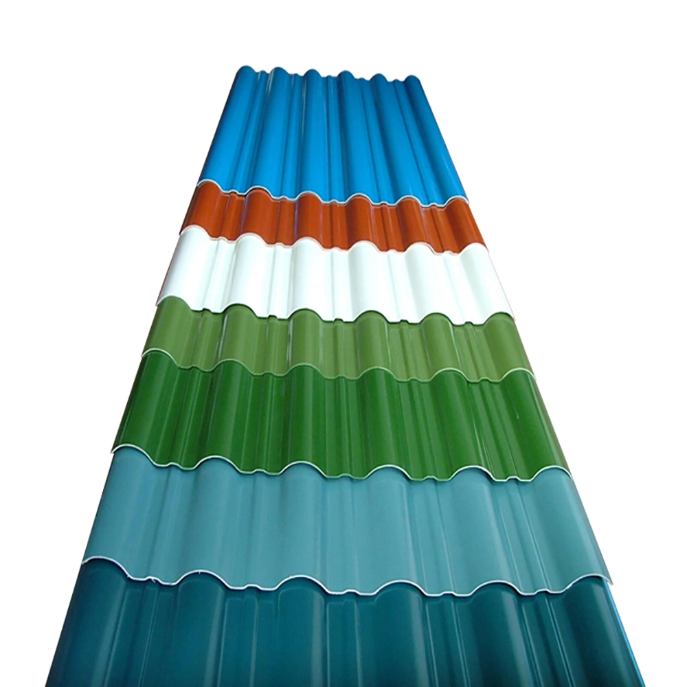 Corrugated Zinc Metal Color Coating PPGI Steel Roofing Sheet