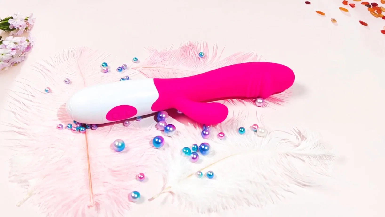 Good Price Realistic Rabbit Vibrator 30 Speeds Mode Sex Toy Dildo for Women Couple Adult