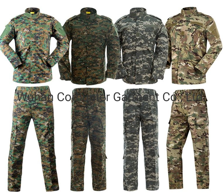 Großhandel Custom Woodland Camouflage Battle Dress Anzug Tactical Acu Uniform