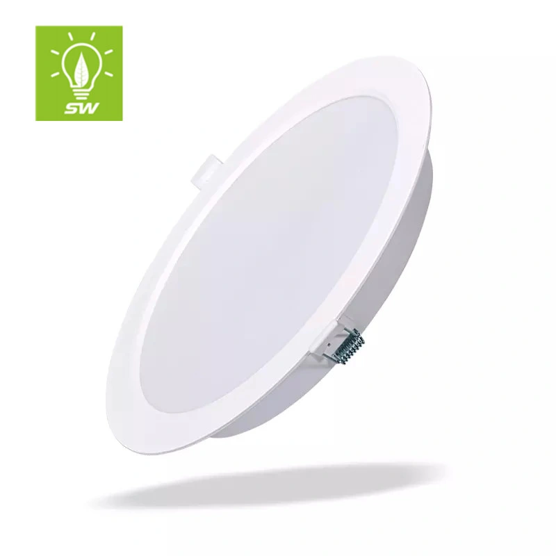 Recessed 12W 15W 18W 24W High Aluminium Ceiling Down Light Warm Cool Day Light LED Round Square Panel Light