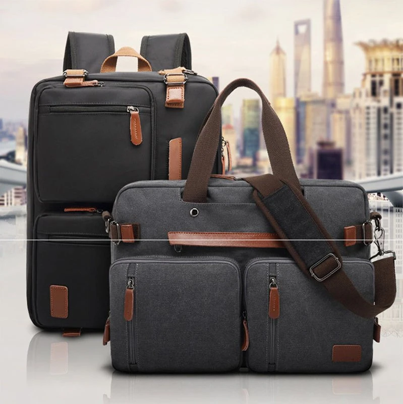 Business Trip Multifunctional Waterproof 15 Inch Oxford Laptop Bag