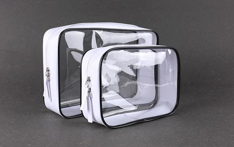 Simple and Fashionable Cosmetic Bag, Travel, Business Trip, Transparent PVC Storage Bag, Multi-Purpose