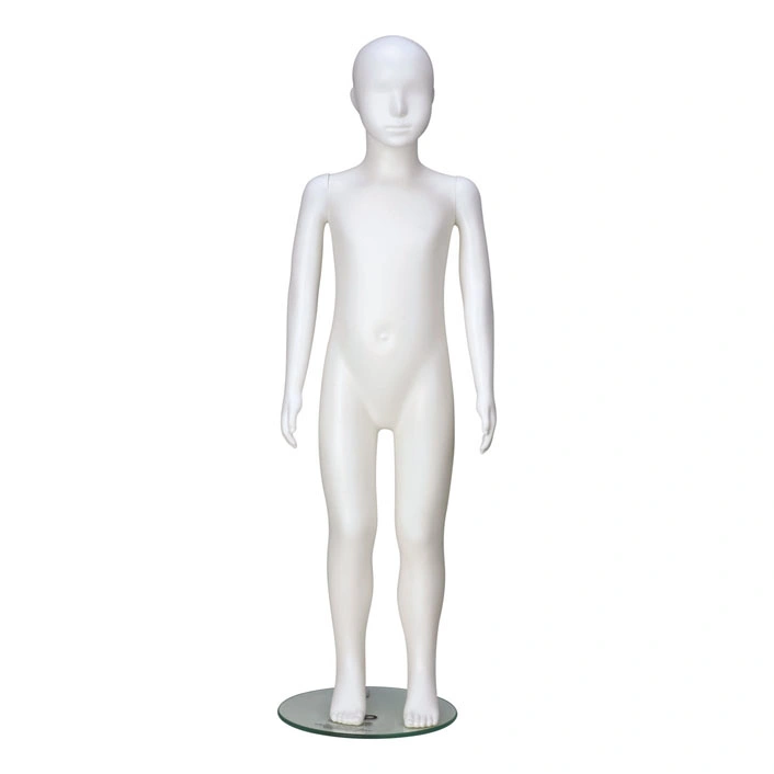 Zeigen Dummy Black Mannequin Ganzkörper PP Teenager Mannequin Kopf