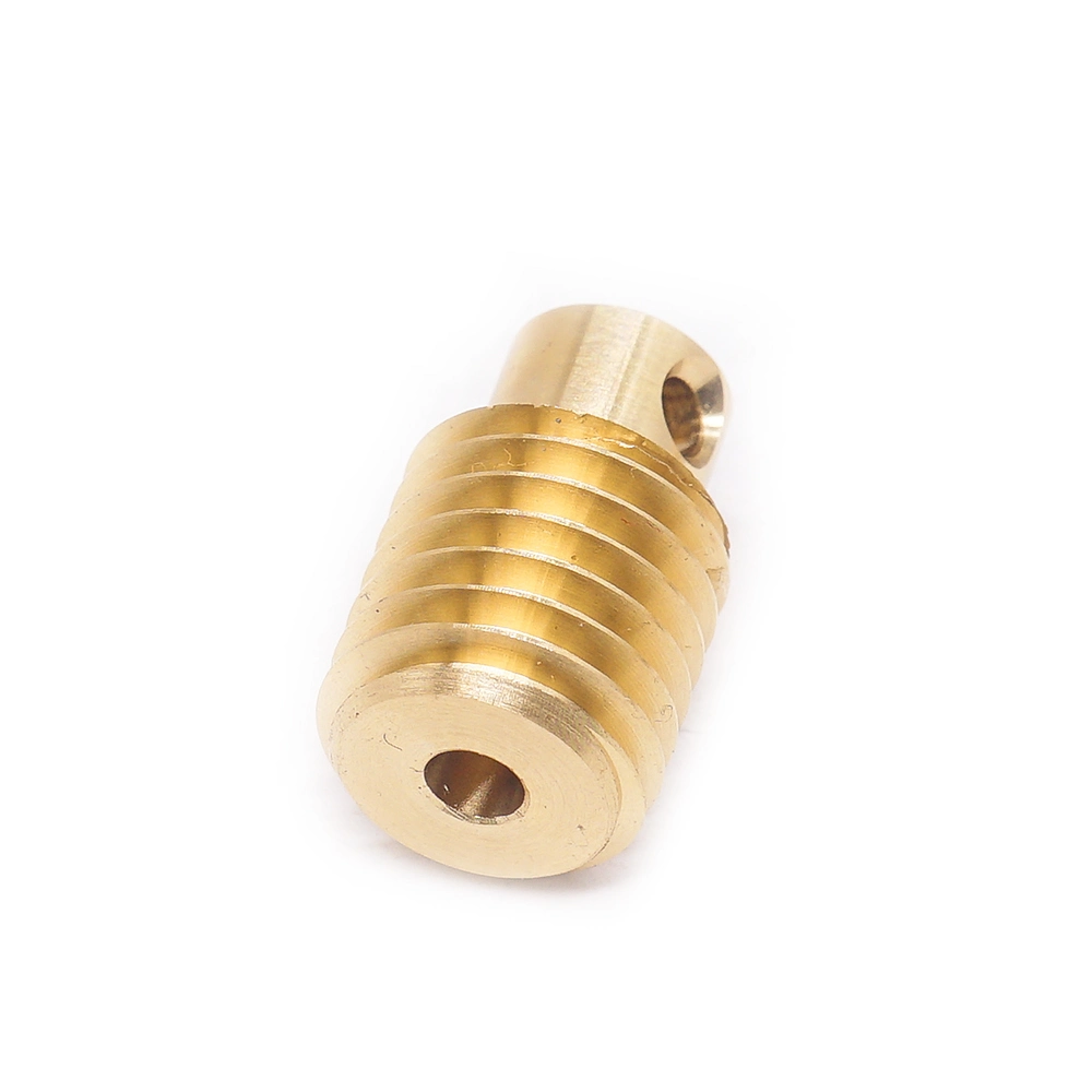 Manufacturer Custom CNC Turning Parts Brass Male Thread Reducing Nipple Thread Crass Pipe Fittings Connector