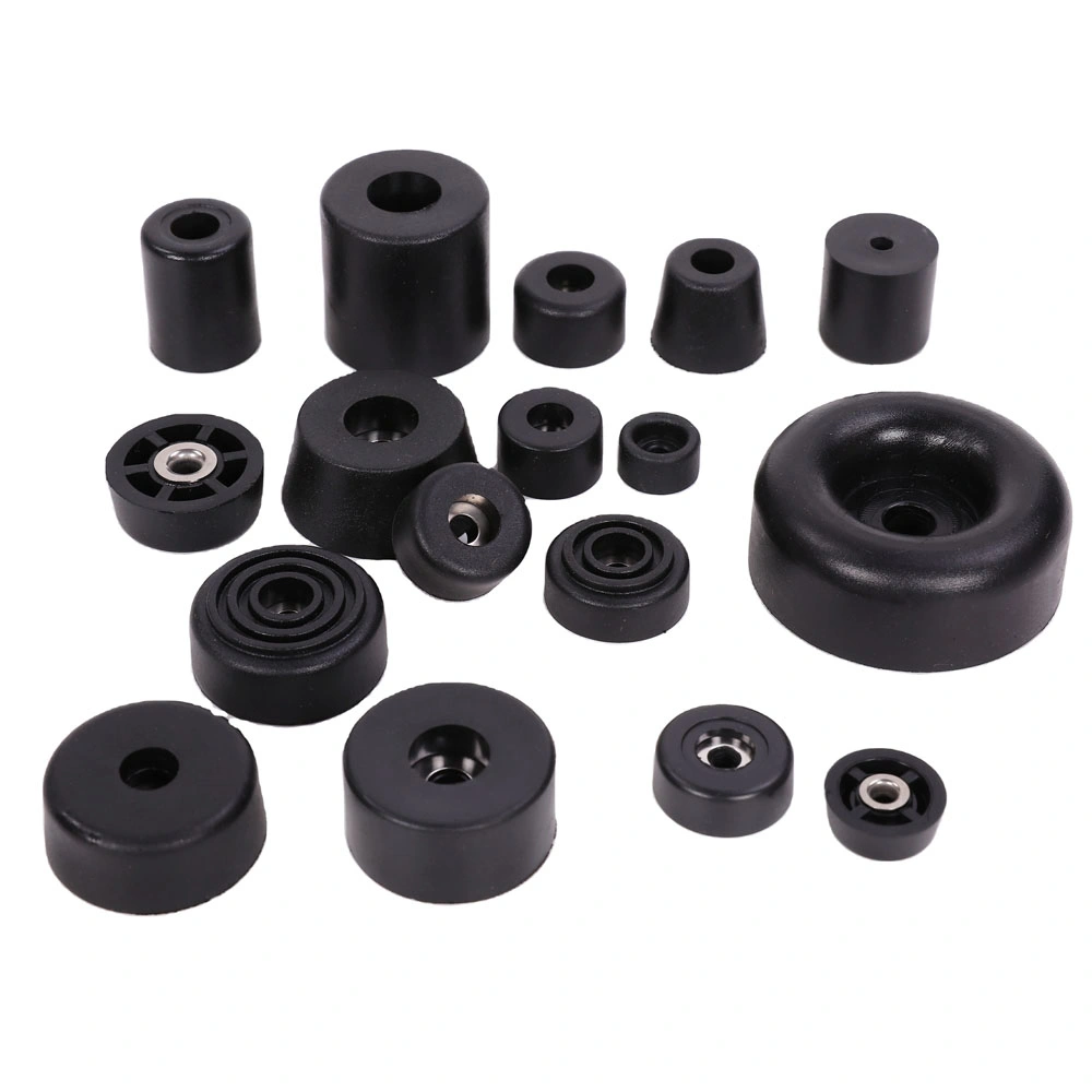 Chinese Manufacturers Produce Various Rubber Miscellaneous Pieces of Round Rubber Plugs / Screw Spring Protective Caps