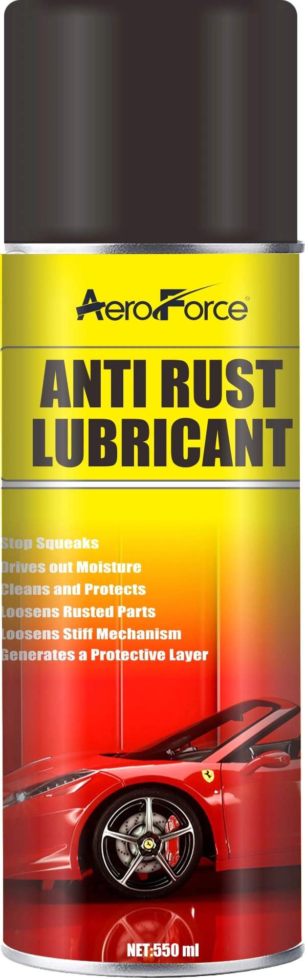 Factory Price Derust Lubricant Spray Aerosol Anti-Rust Oil Rust Removal