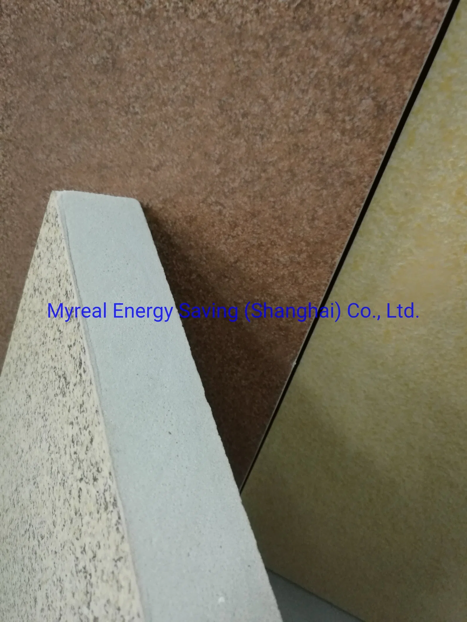 Waterproof Fireproof Light Porcelain Veneer Tile Building Exterior Wall Facade Cladding, Stone Venner Panel, Prefab House Decoration