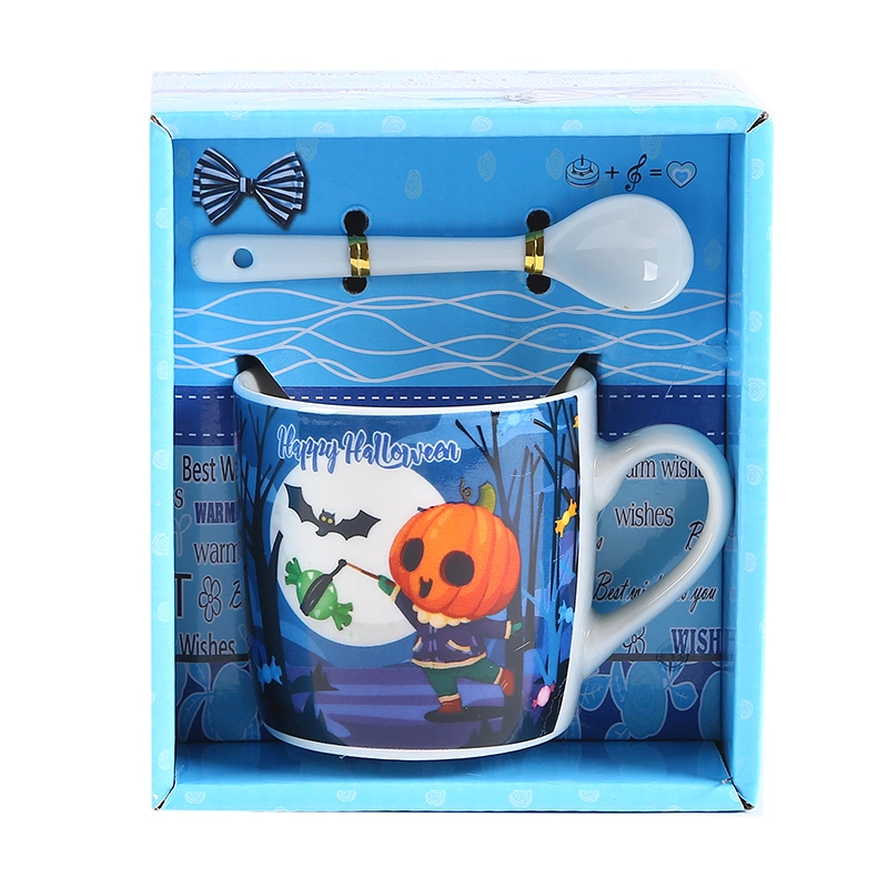 Halloween porcelaine personnalisée thé de voyage café lait Mug