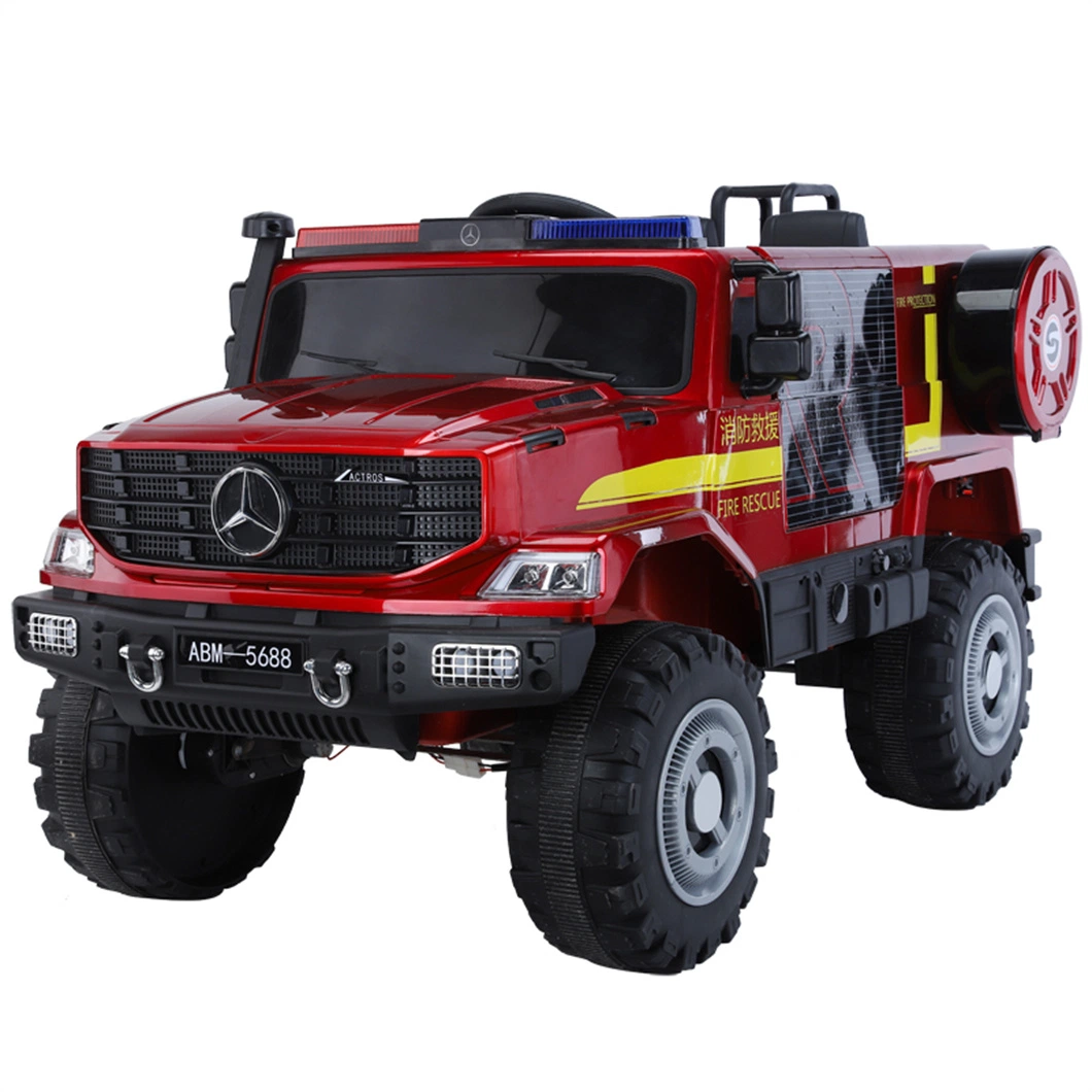 Four-Wheeled Remote Control Fire Truck Children Electric Toy Car