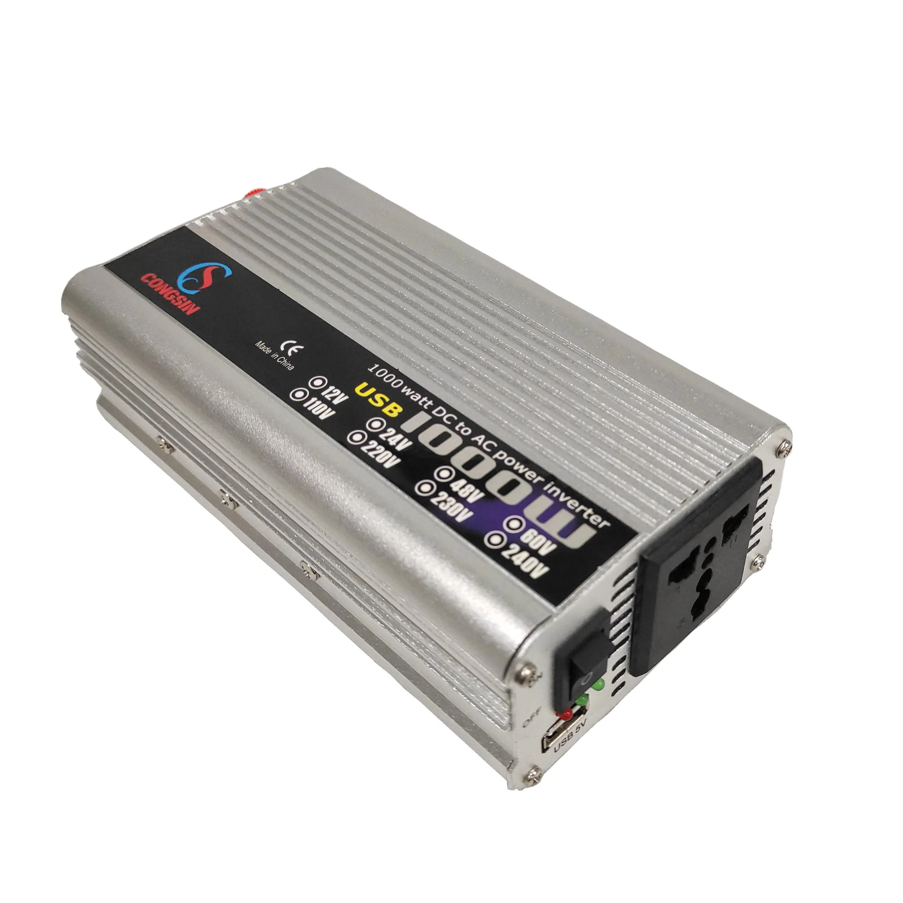 Car Inverter 1000W Square Wave DC to AC Power Transformer