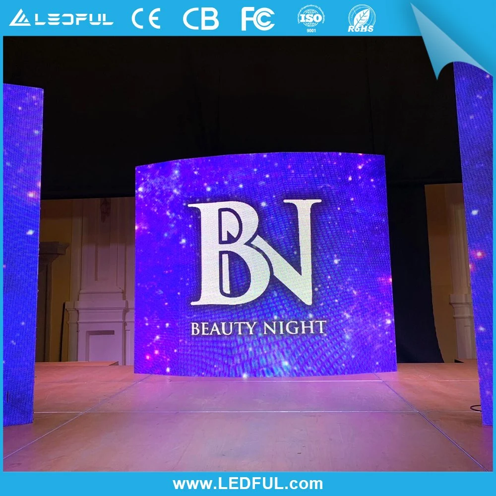 Outdoor LED Rental Screen 2.6mm 4.81mm Rental LED Display LED Info Board Full Color LED Flexible Dance Floor for Event Party