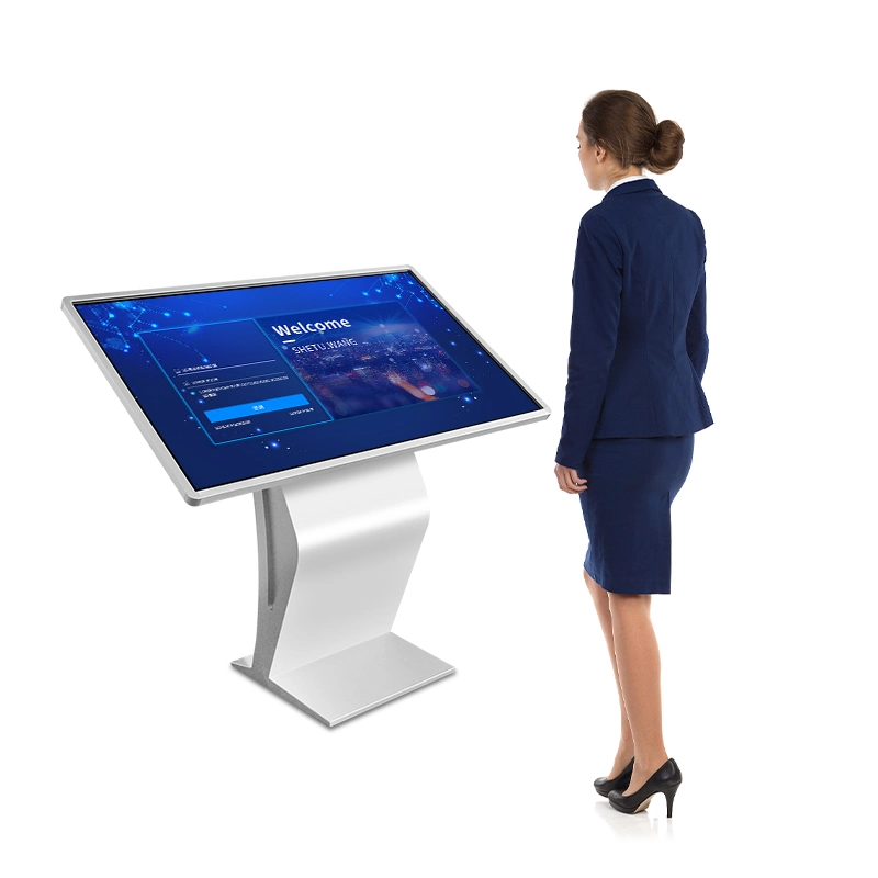 Selbstbedienungskiosk Touchscreen Kiosk Öffentlich 32 43 50 55 Zoll Full HD 4K Information Wegfinden LCD Digital Interactive Kiosk